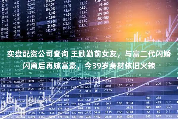 实盘配资公司查询 王励勤前女友，与富二代闪婚闪离后再嫁富豪，今39岁身材依旧火辣